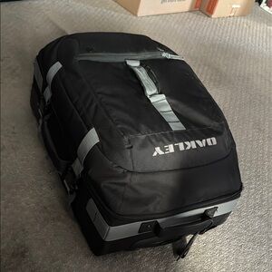 Black Rolling Luggage Oakley Men